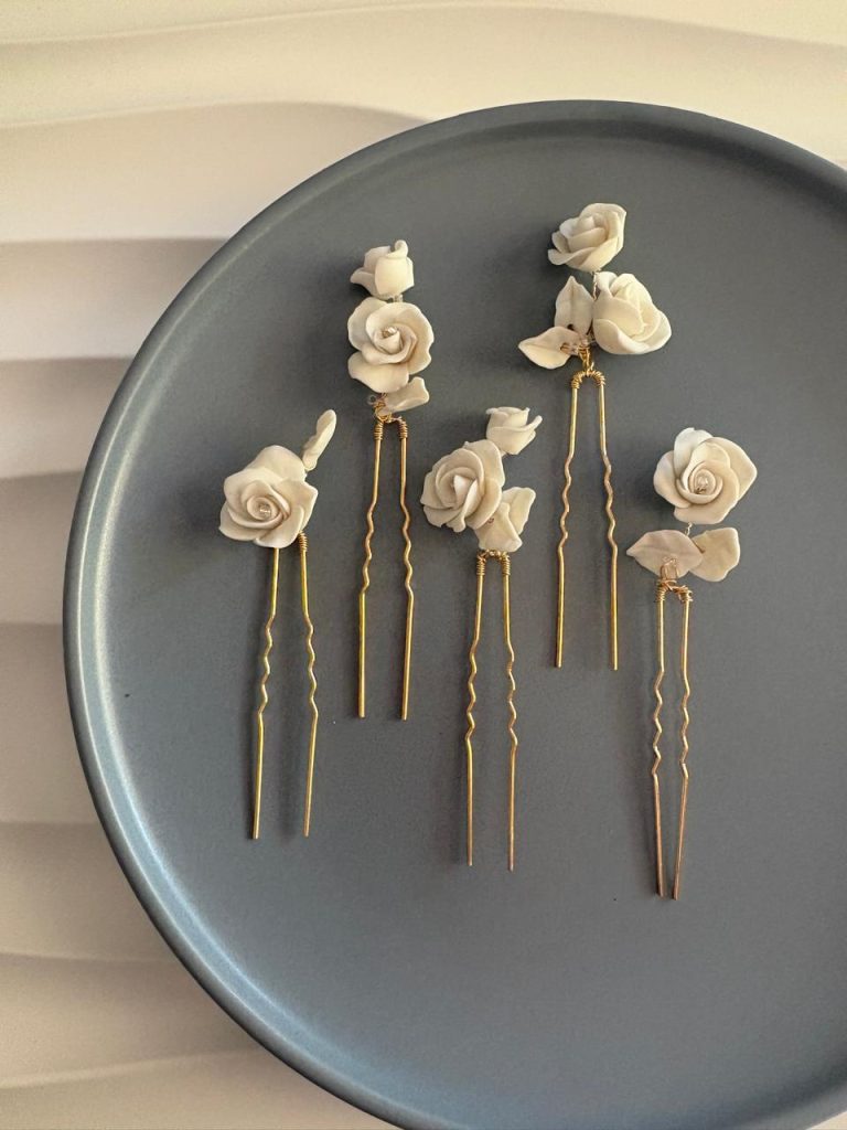 Rose Hairpins